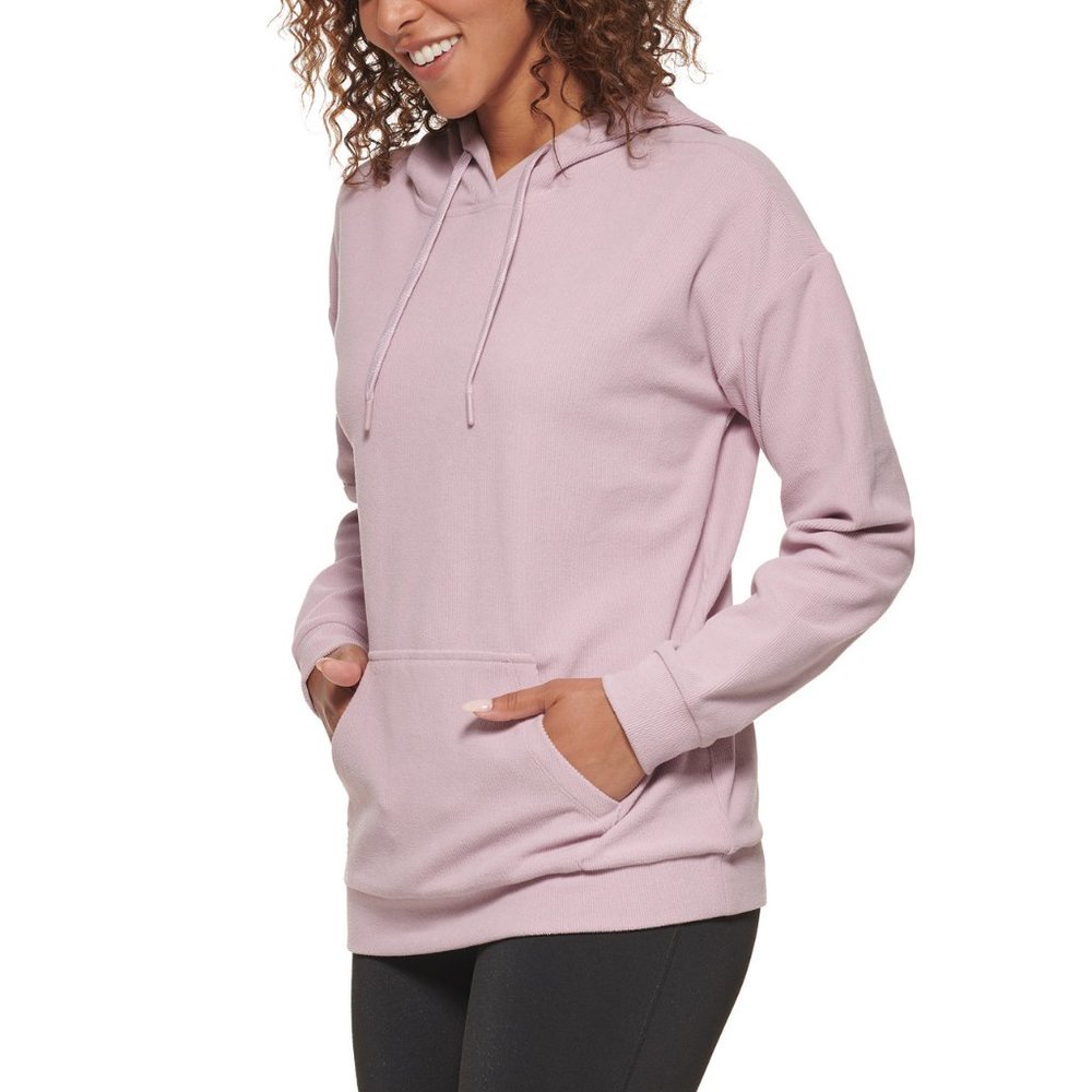 Marc New York Women’s Cozy Sweatshirt Pullover Hoodie Pink, Size M (New)
